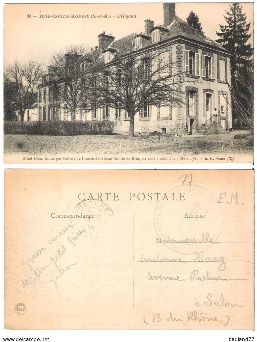 77 - BRIE-COMTE-ROBERT - L'Hôpital - Brie Comte Robert