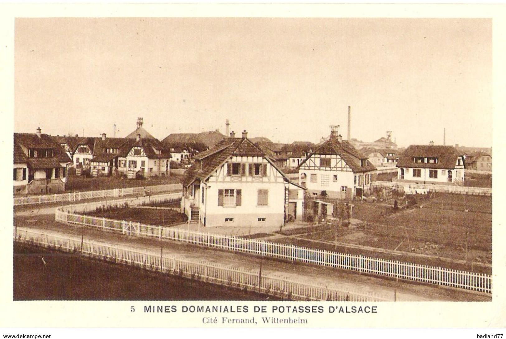 68 - WITTENHEIM - Mines Domaniales Des Potasses D'Alsace - Cité Ferrand - Wittenheim