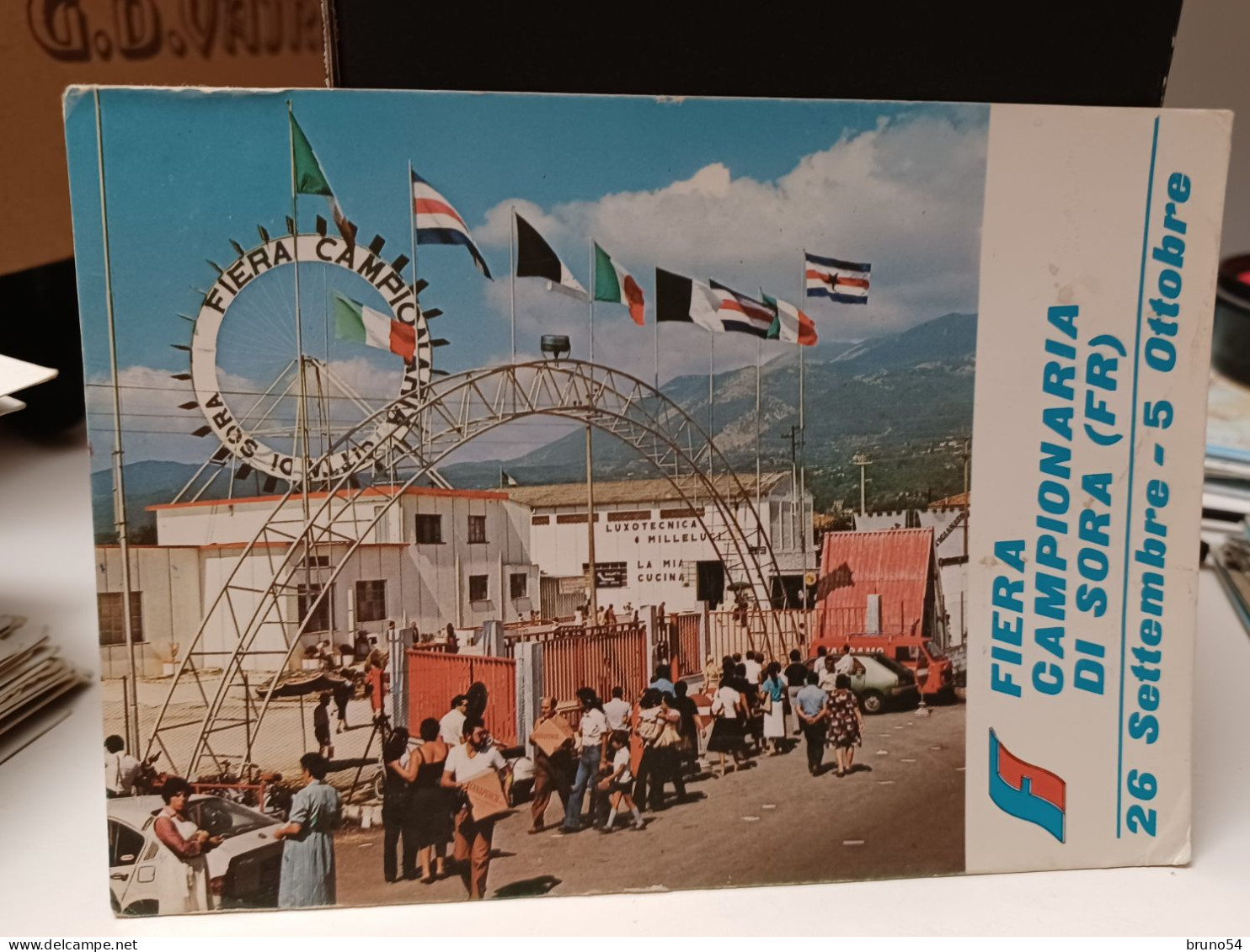 Cartolina Fiera Campionaria Di Sora Provincia Frosinone - Frosinone