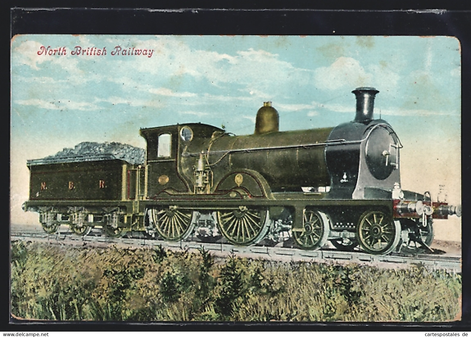 Pc North British Railway, Englische Eisenbahn  - Trains