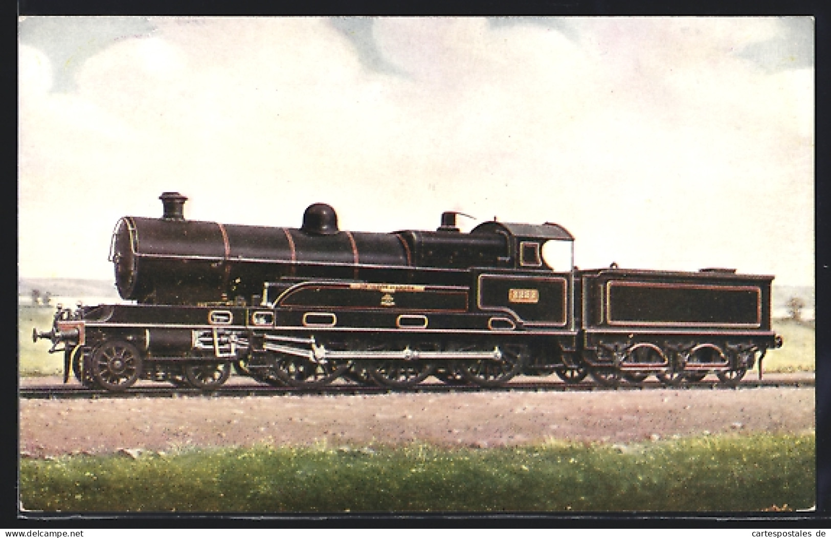 Pc L. & N. W. R. Sir Gilbert Claughton No. 2222, Englische Eisenbahn  - Trains