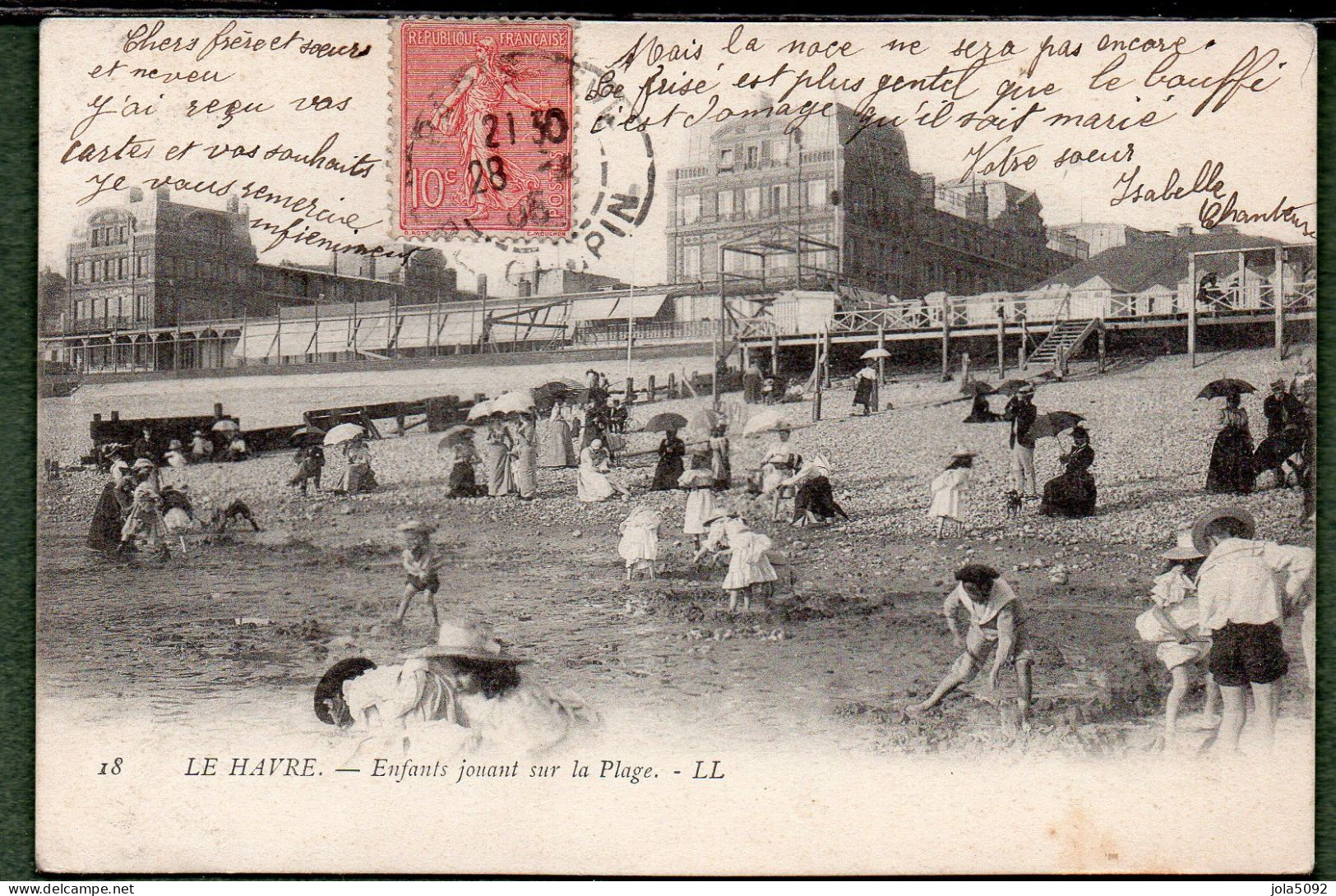 76 - LE HAVRE - Enfants Jouant Sur La Plage - Unclassified