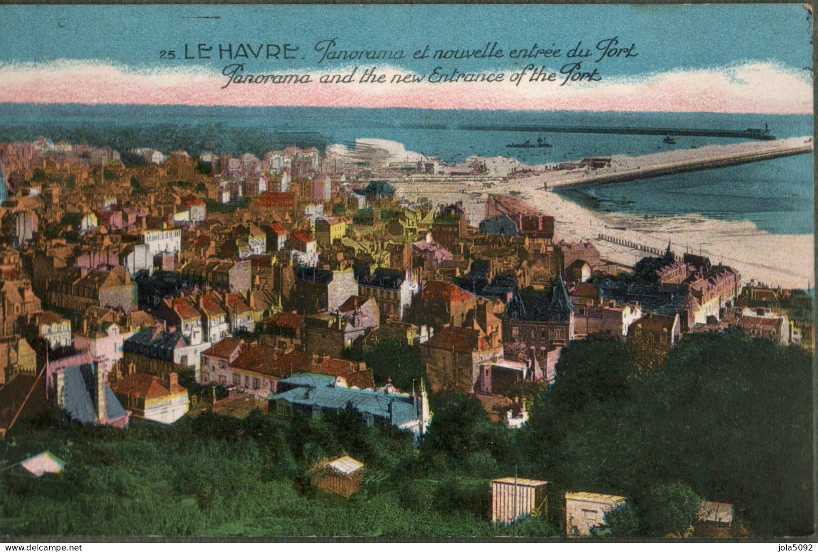 76 - LE HAVRE - Panorama Et Nouvelle Entrée Du Port - Porto