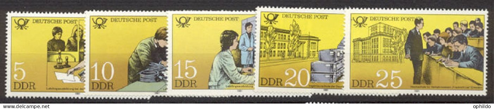 DDR   2241/2245   * *  TB   - Unused Stamps