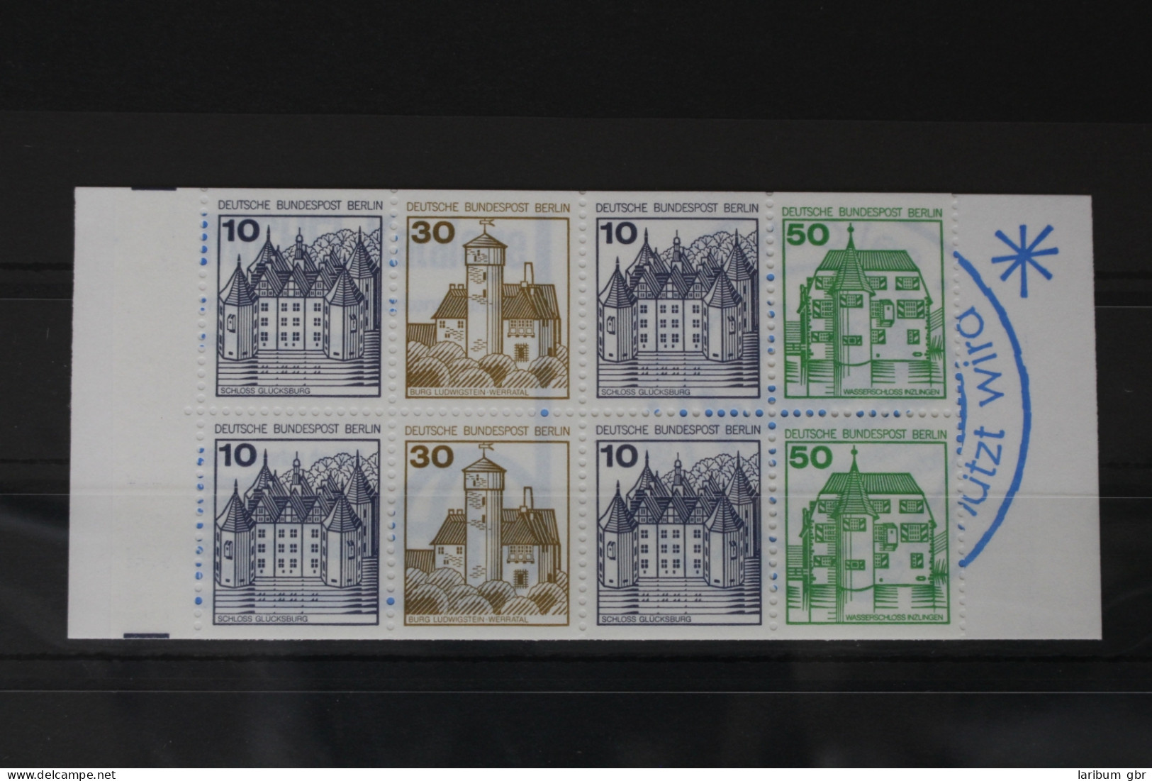 Berlin MH 11c A OZ Postfrisch Markenheftchen #VH407 - Postzegelboekjes