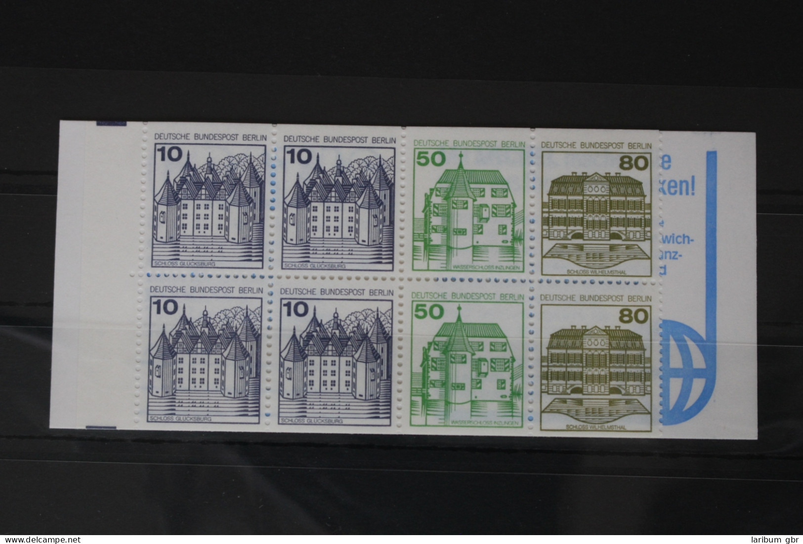 Berlin MH 13a OZ Postfrisch Markenheftchen #VH434 - Carnets