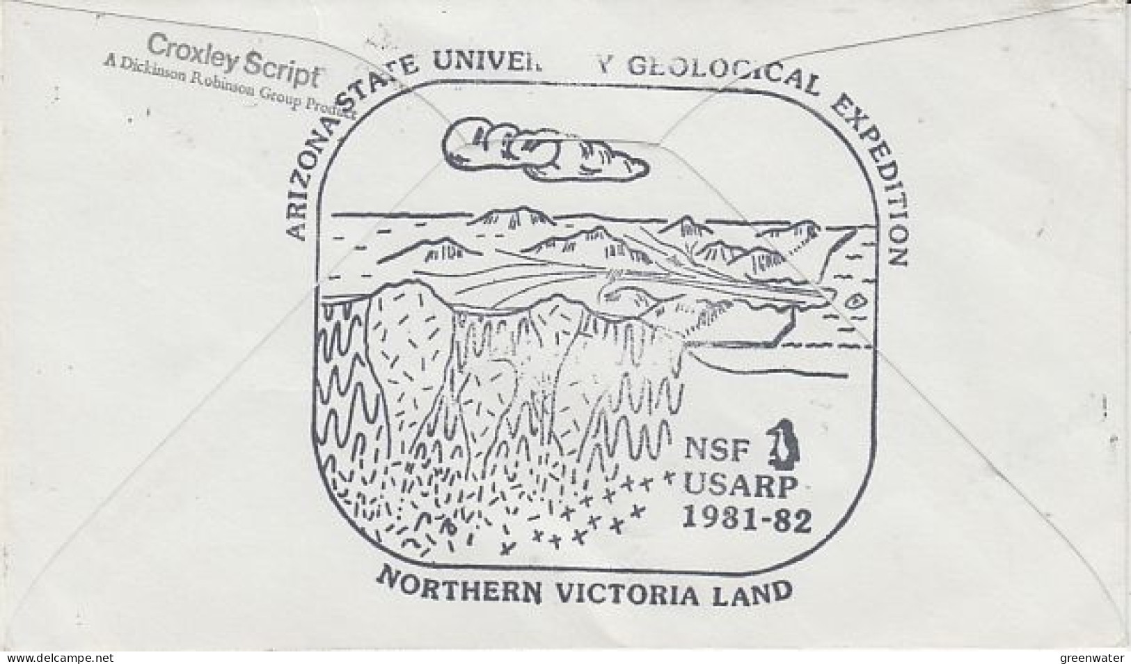 Ross Dependency Northern Victoria Land Project  Ca Scott Base 12 JA 1982 (RT208) - Antarctic Expeditions