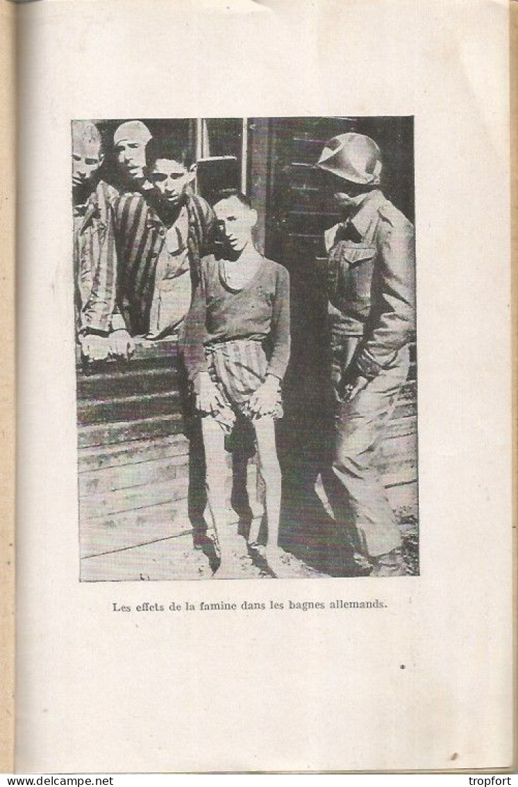 Livret Dix-huit-mois Au BAGNE De BUCHENWALD MARNOT Militaria Guerre Prisonnier 1945 70 Pages - War 1939-45