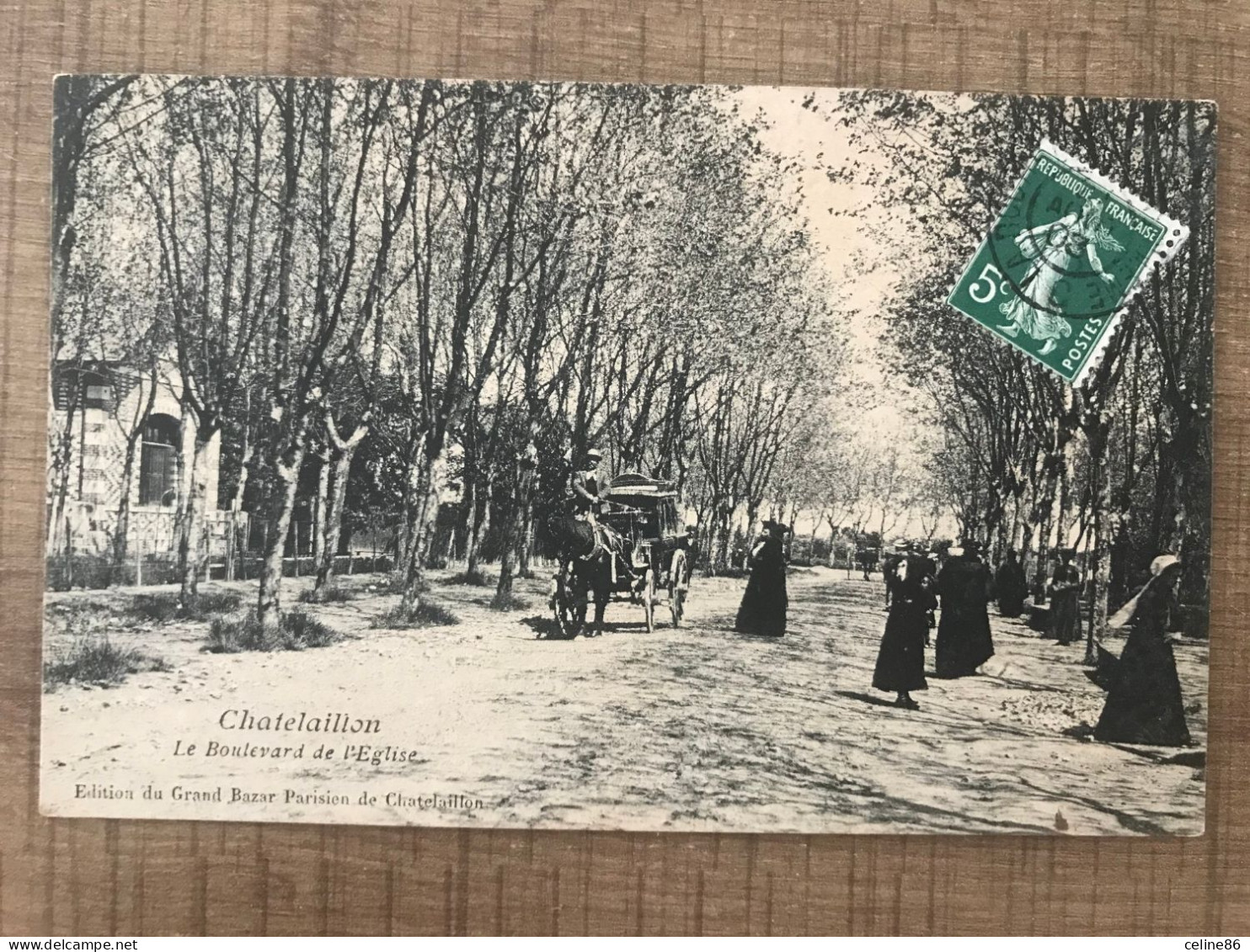 Chatelaillon Le Boulevard De L'Eglise - Châtelaillon-Plage