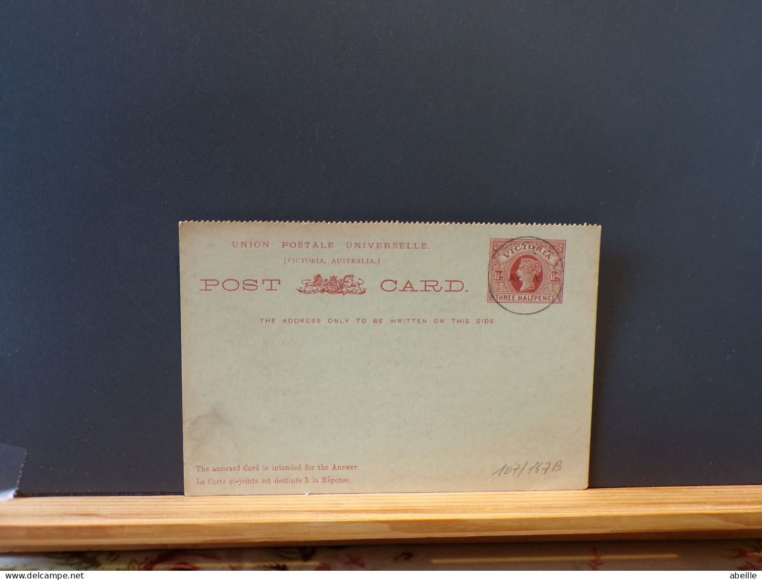107/167B  CP  NEWFOUNDLAND - Storia Postale