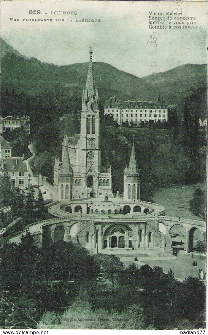 65 - LOURDES - La Basilique - Lourdes