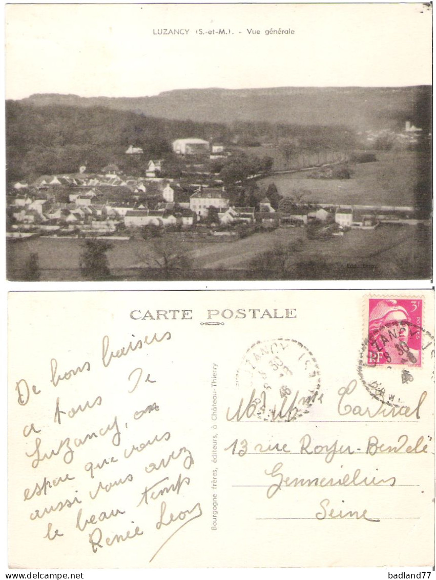 77 - LUZANCY (S.-et-M.) - Vue Générale - Other & Unclassified