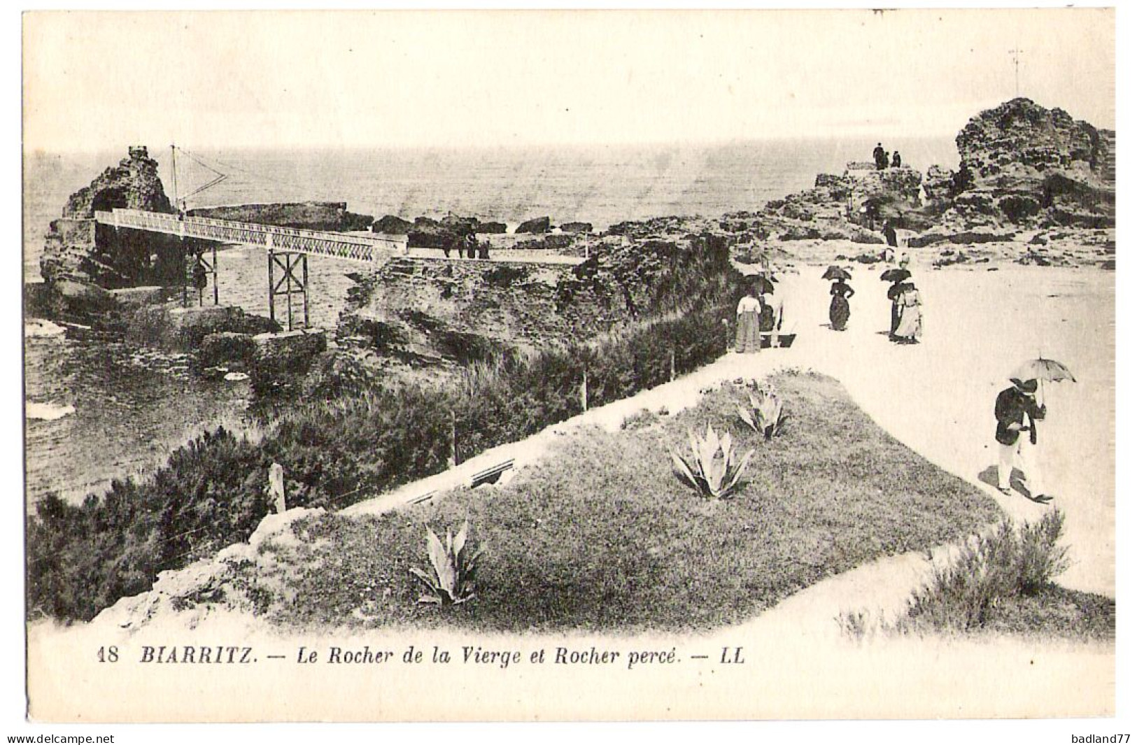 64 - BIARRITZ - Le Rocher De La Vierge - Biarritz