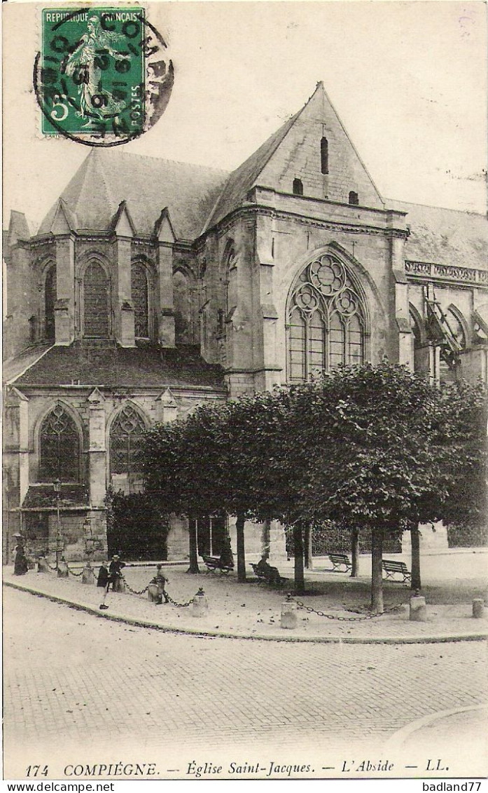 60 - COMPIEGNE - Eglise St-Jacques - Compiegne