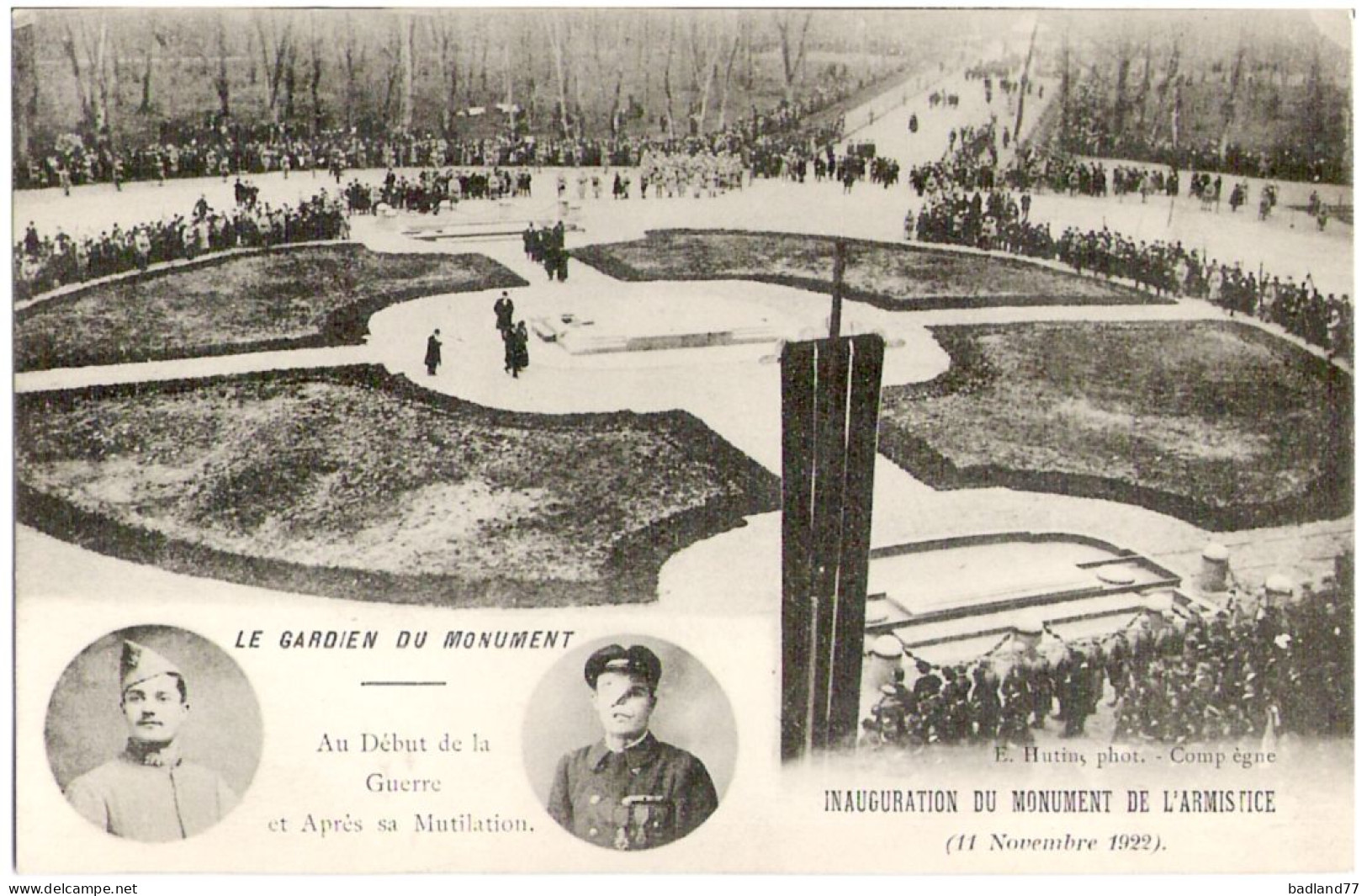 60 - Inauguration Du Monument De L'armistice - Autres & Non Classés