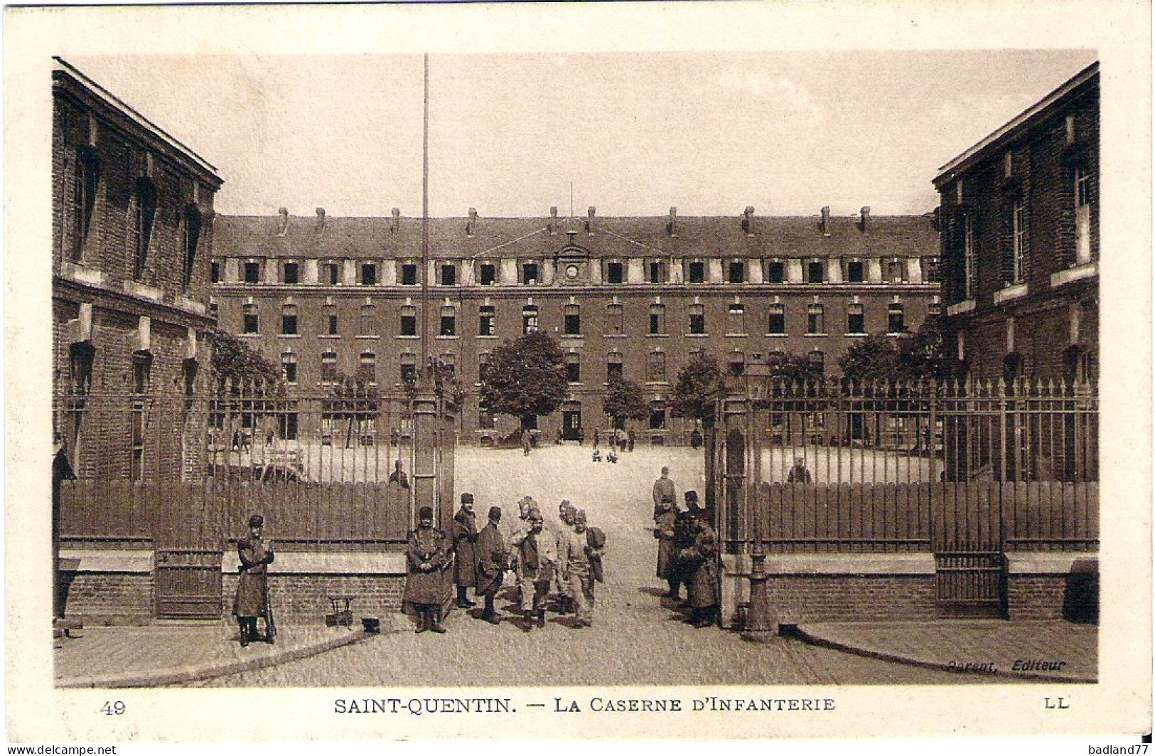 02 - SAINT QUENTIN - La Caserne D'infanterie - Autres & Non Classés