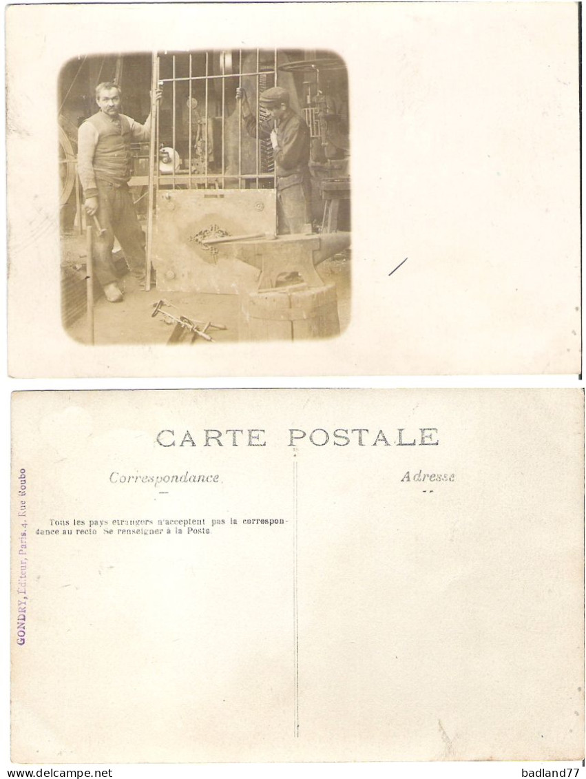 FRANCE - Ferronier     (non Circulée-animée-portillon-enclume) - Craft