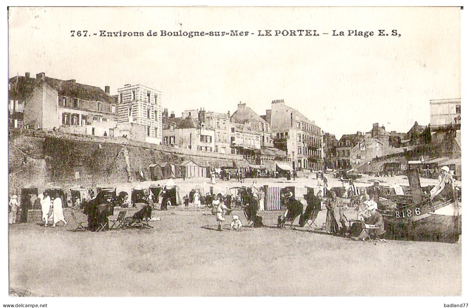 62 - Environs De Boulogne - LE PORTEL - La Plage - Autres & Non Classés