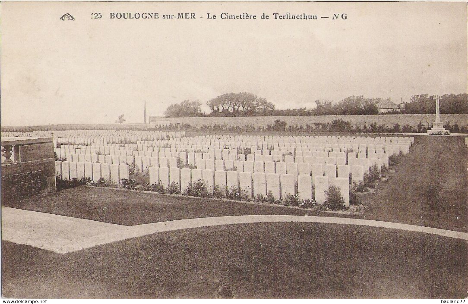 62 - BOULOGNE-SUR-MER - Le Cimetière De Terlincthun - Boulogne Sur Mer