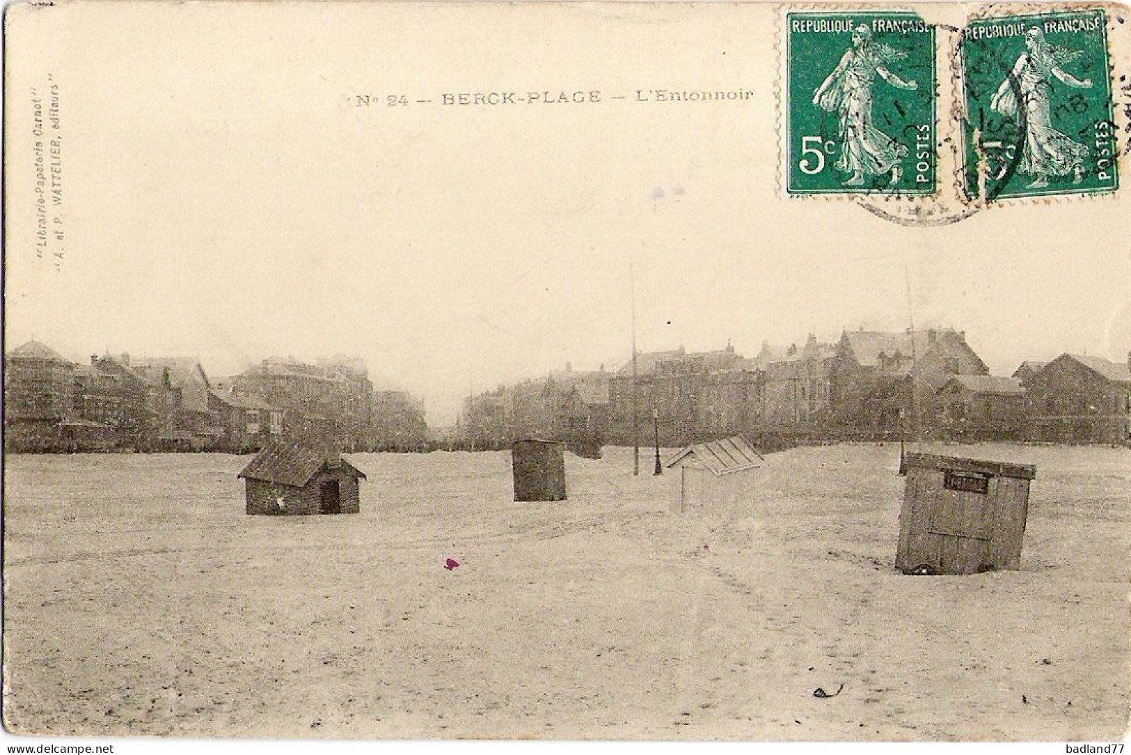 62 - BERCK-PLAGE - L'Entonnoir - Berck