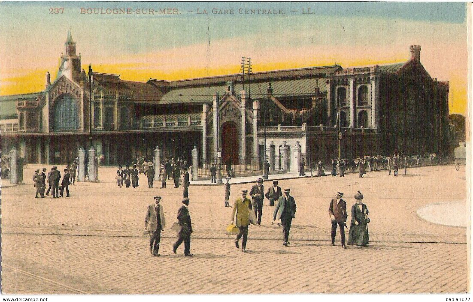 62 - BOULOGNE-SUR-MER - La Gare Centrale - Boulogne Sur Mer