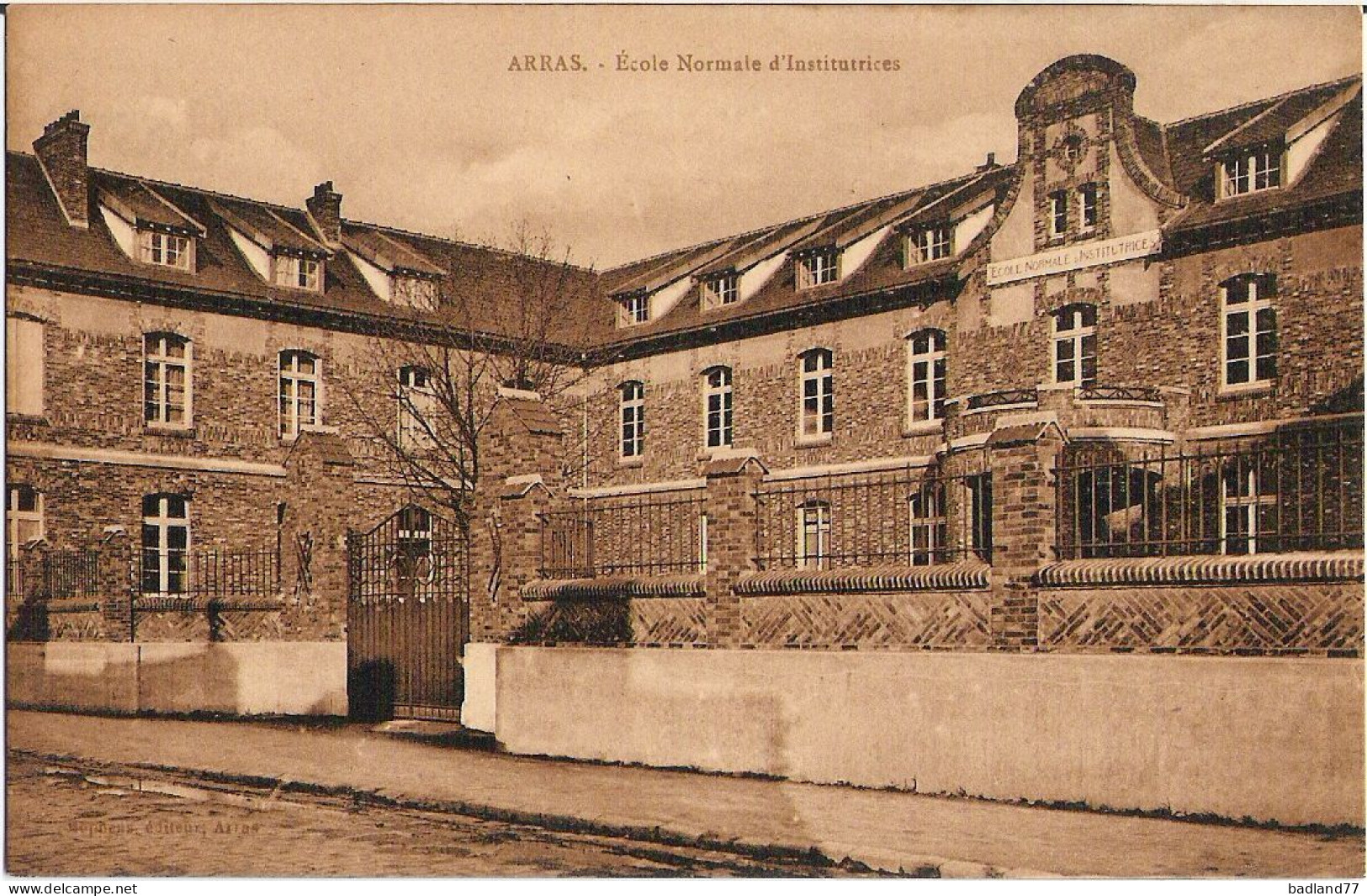 62 - ARRAS - L'Ecole Normale D'Institutrices - Arras