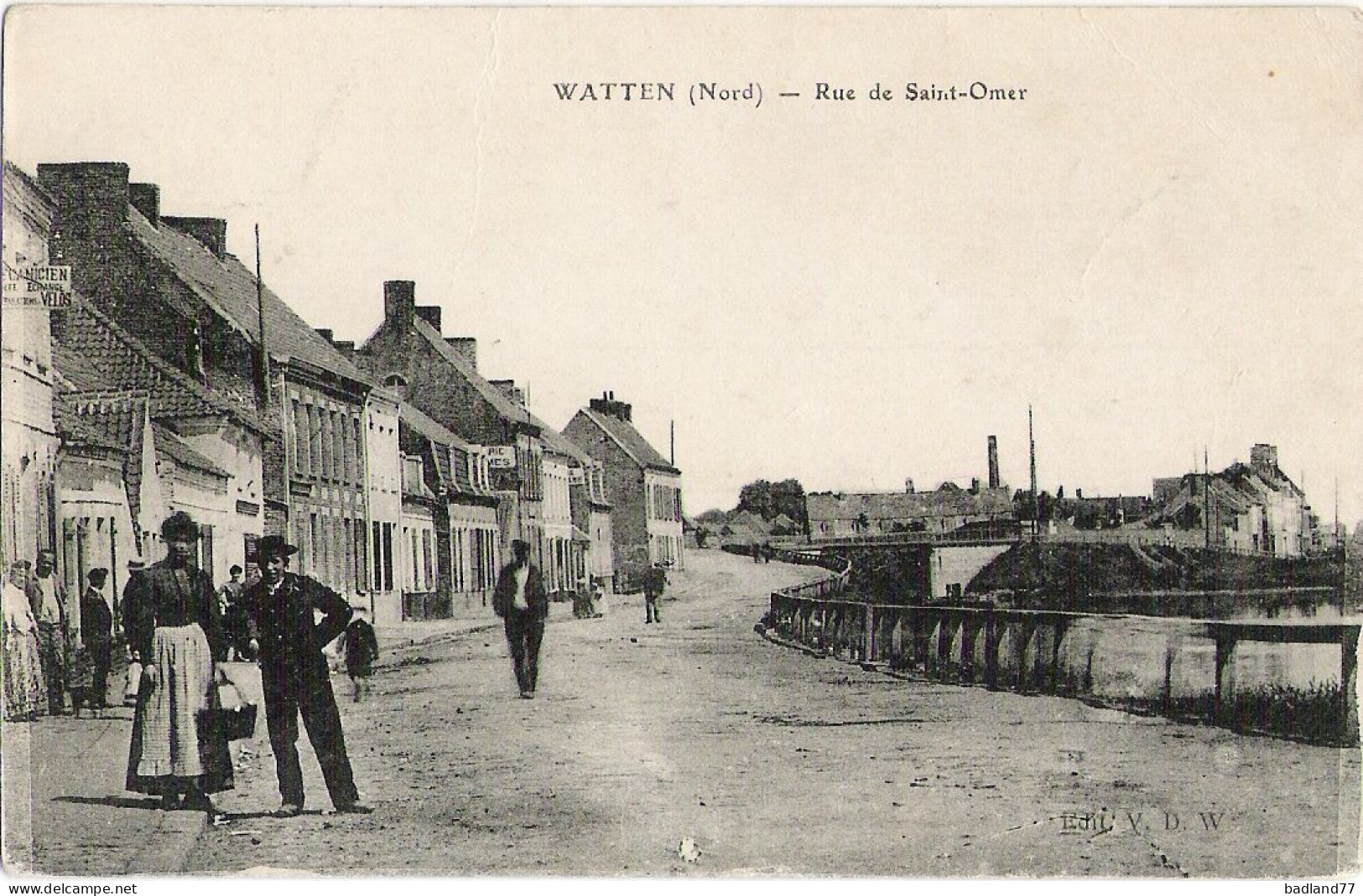 59 - WATTEN - Rue De Saint-Omer - Other & Unclassified