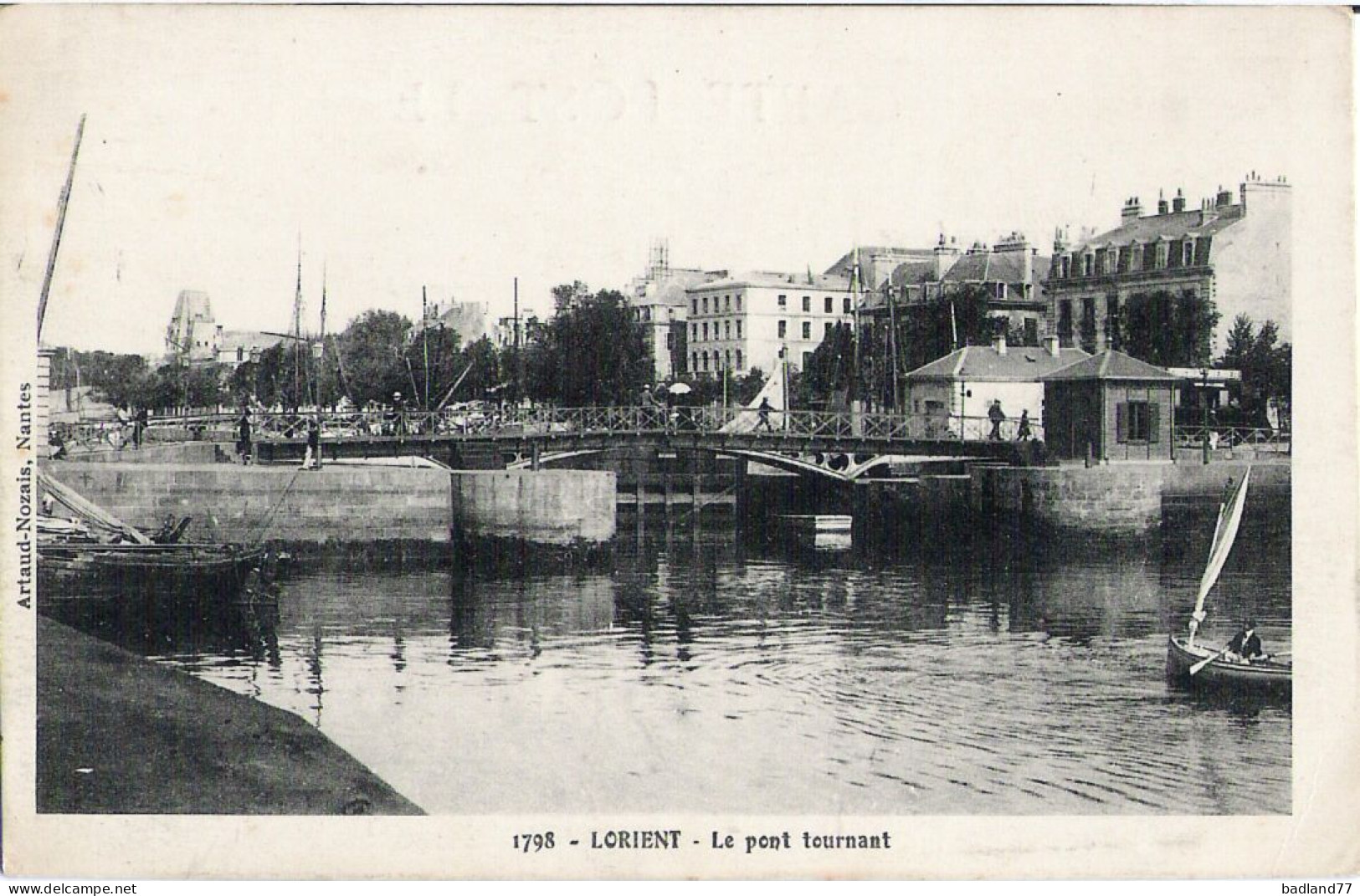 56 - LORIENT - Le Pont Tournant - Lorient