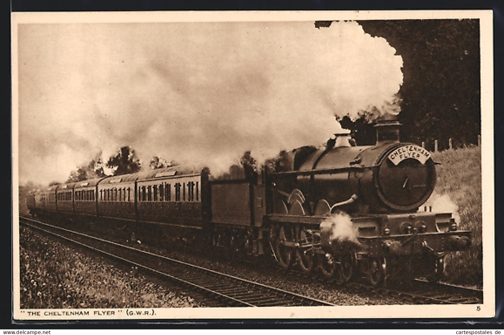 Pc The Cheltenham Flyer Der G. W. R., Englische Eisenbahn  - Trains