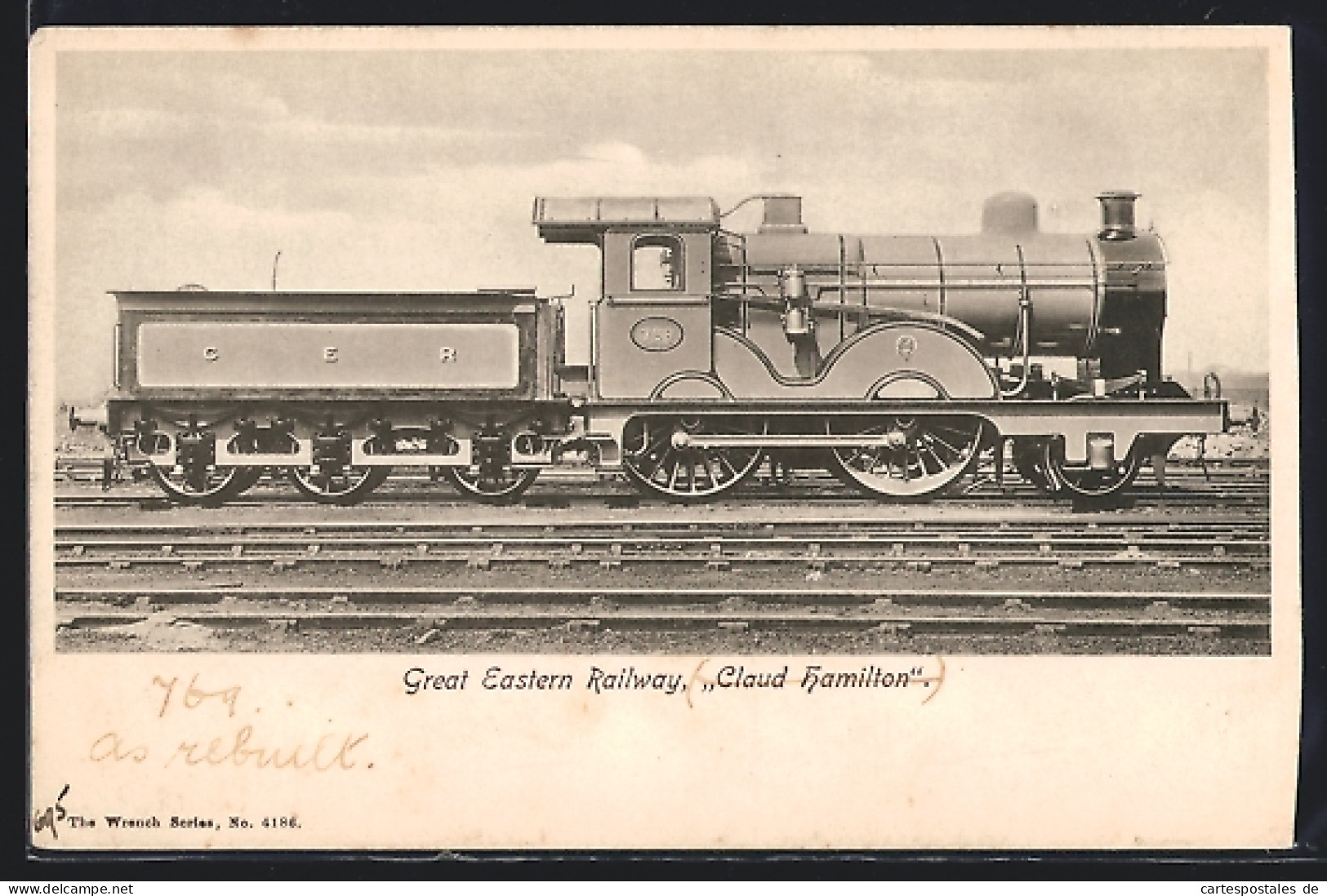 Pc Claud Hamilton Great Eastern Railway, Englische Eisenbahn  - Trains