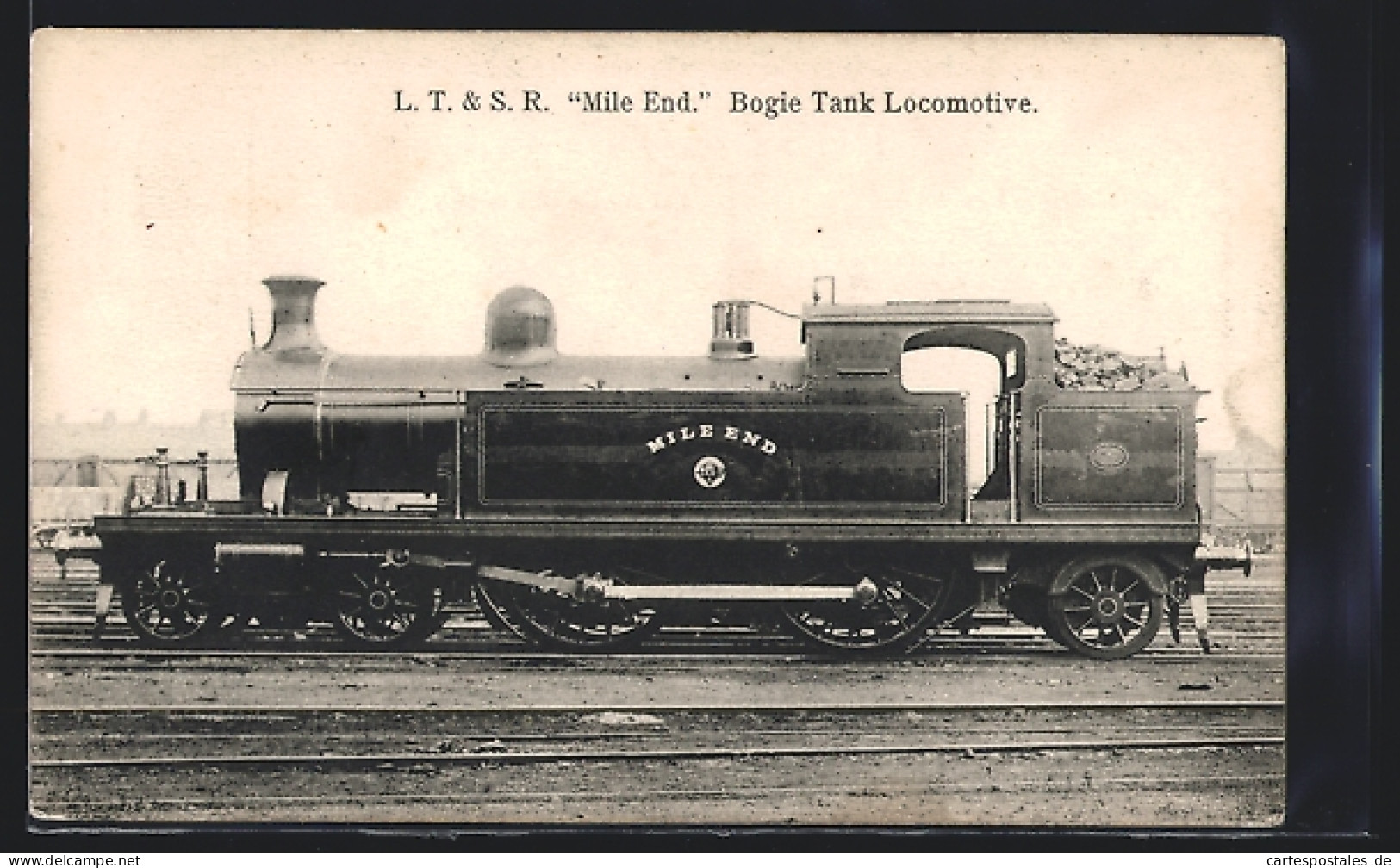 Pc Mile End L. T. & S. R. Bogie Tank Locomotive, Englische Eisenbahn  - Trains