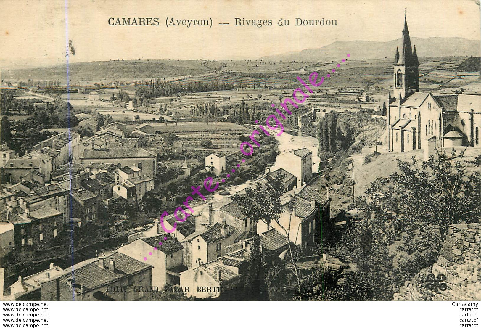 12.  CAMARES . Rivages Du Dourdou . - Otros & Sin Clasificación