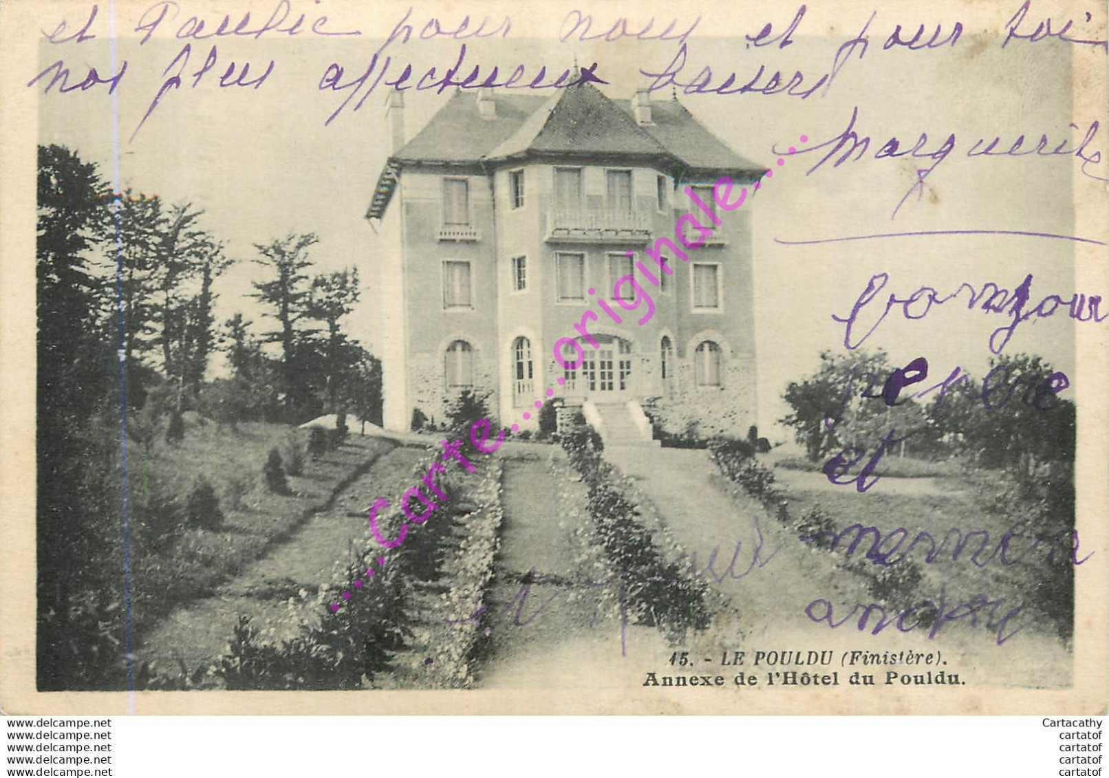 29.  LE POULDU . Annexe De L'Hôtel Du Pouldu . - Le Pouldu