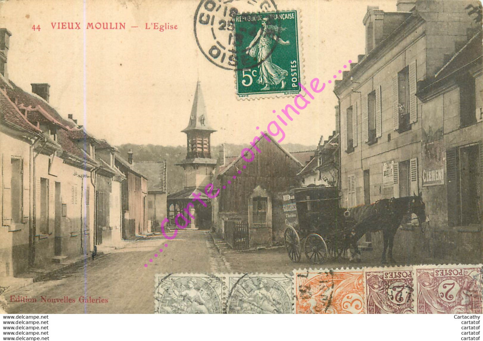 60.  VIEUX MOULIN . L'Eglise . - Altri & Non Classificati