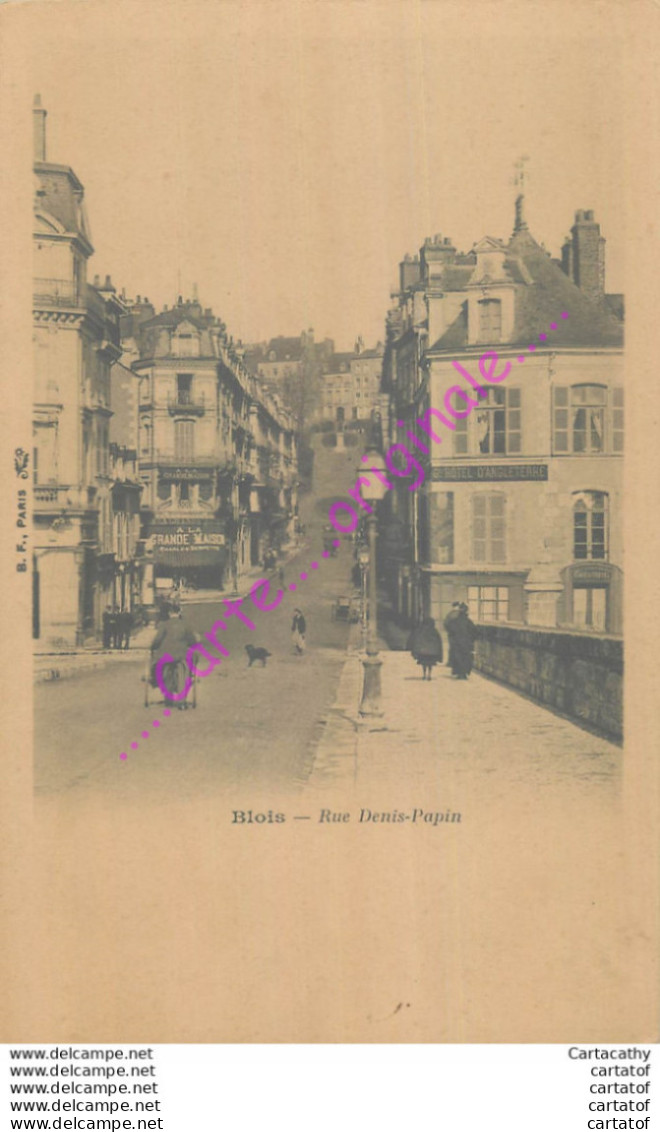 41.  BLOIS .  Rue Denis Papin . - Blois