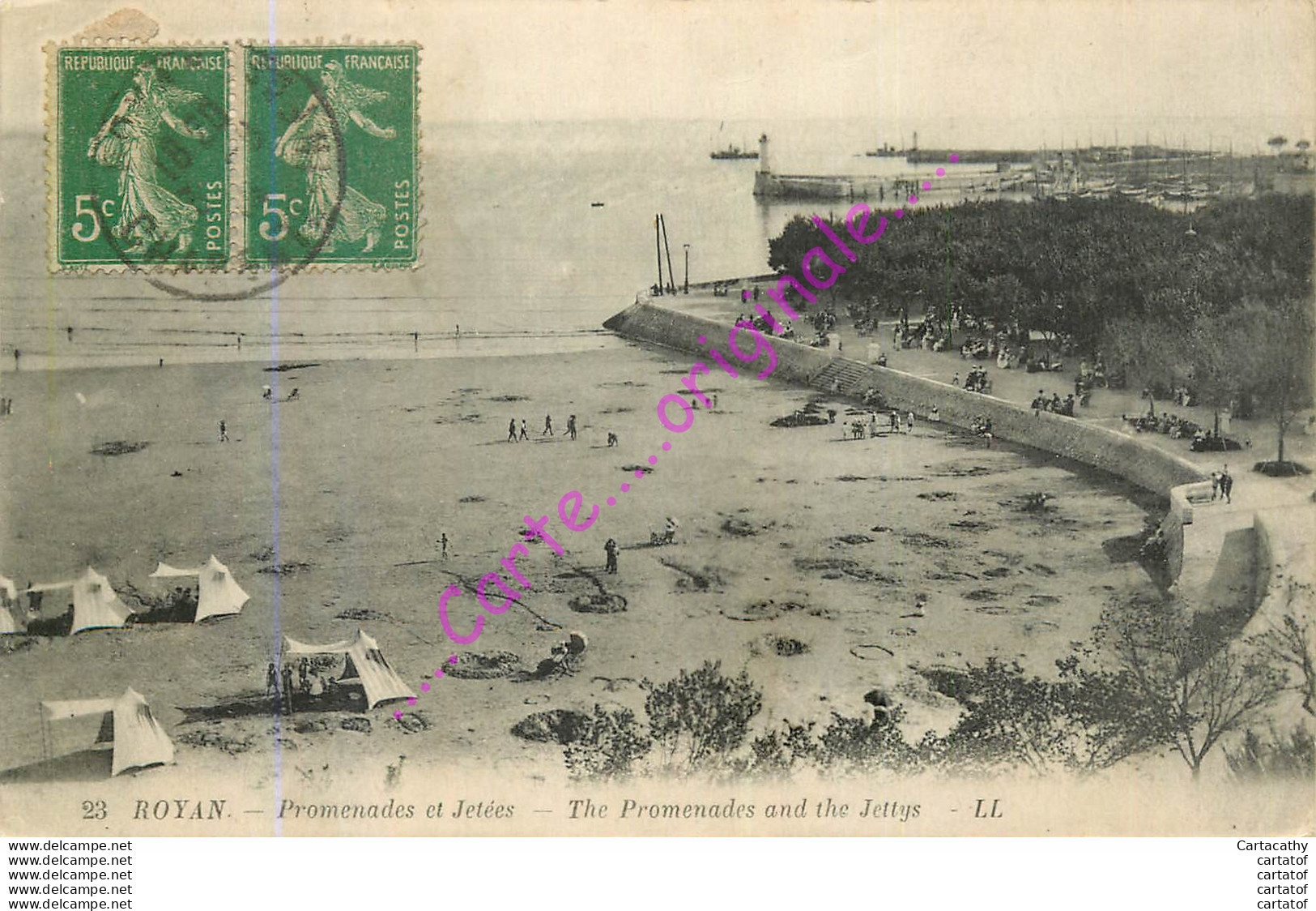 17.  ROYAN .  Promenades Et Jetées . - Royan