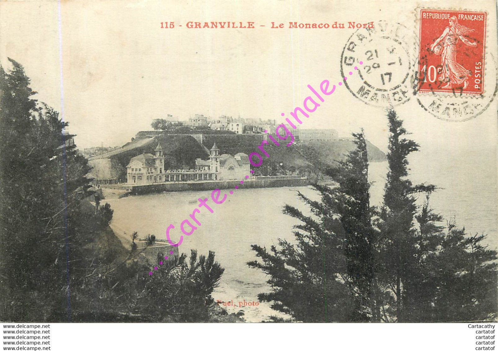 50.  GRANVILLE . Le Monaco Du Nord . - Granville