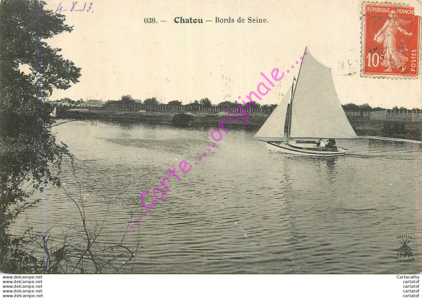 78.  CHATOU .  Bords De Seine . - Chatou