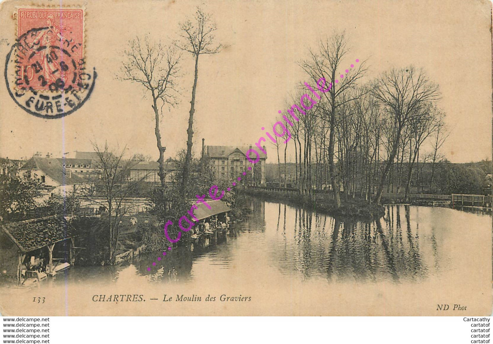 28.   CHARTRES .  Le Moulin Des Graviers . - Chartres