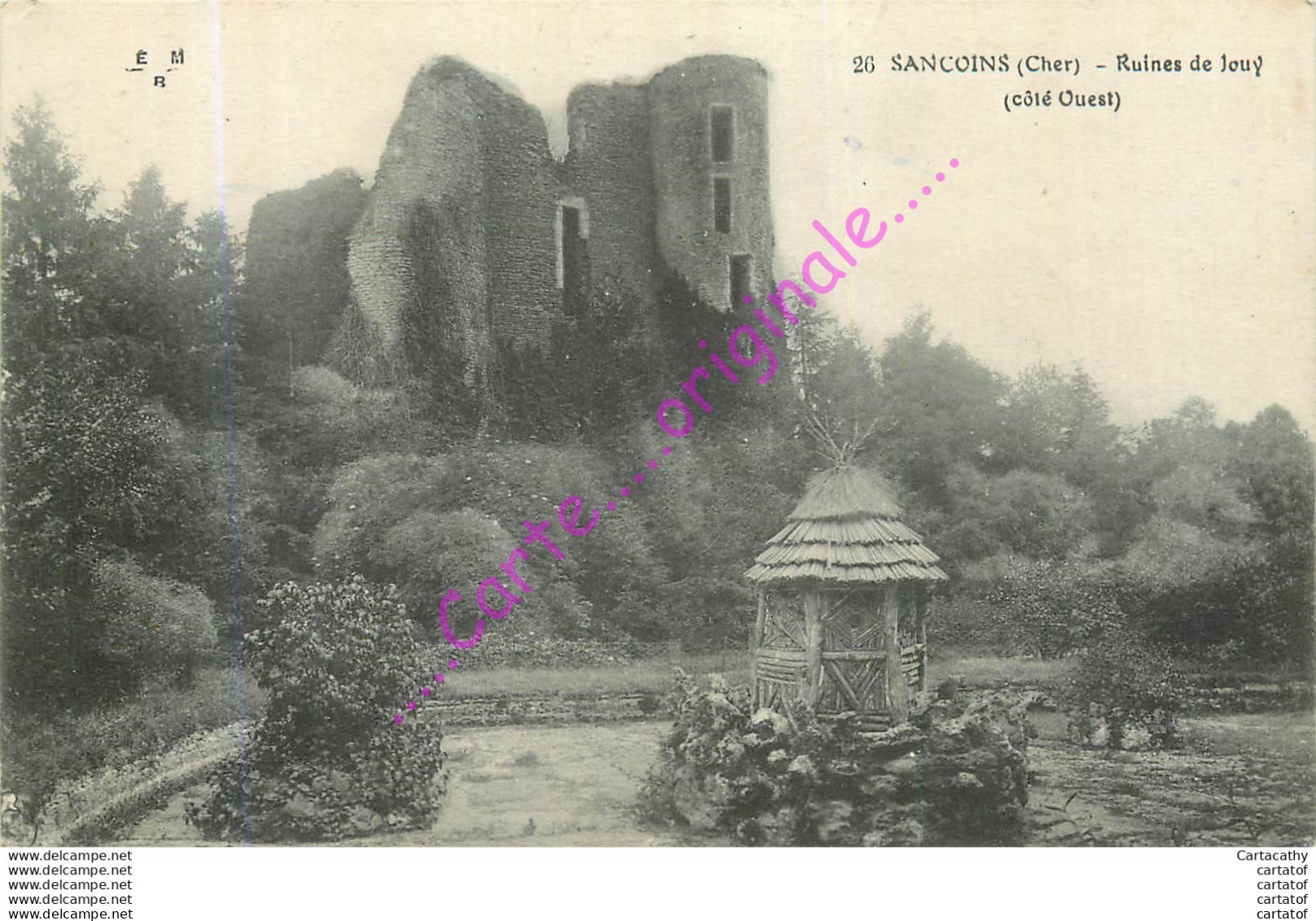 18. SANCOINS . Ruines De Jouy Côté Ouest . - Sancoins