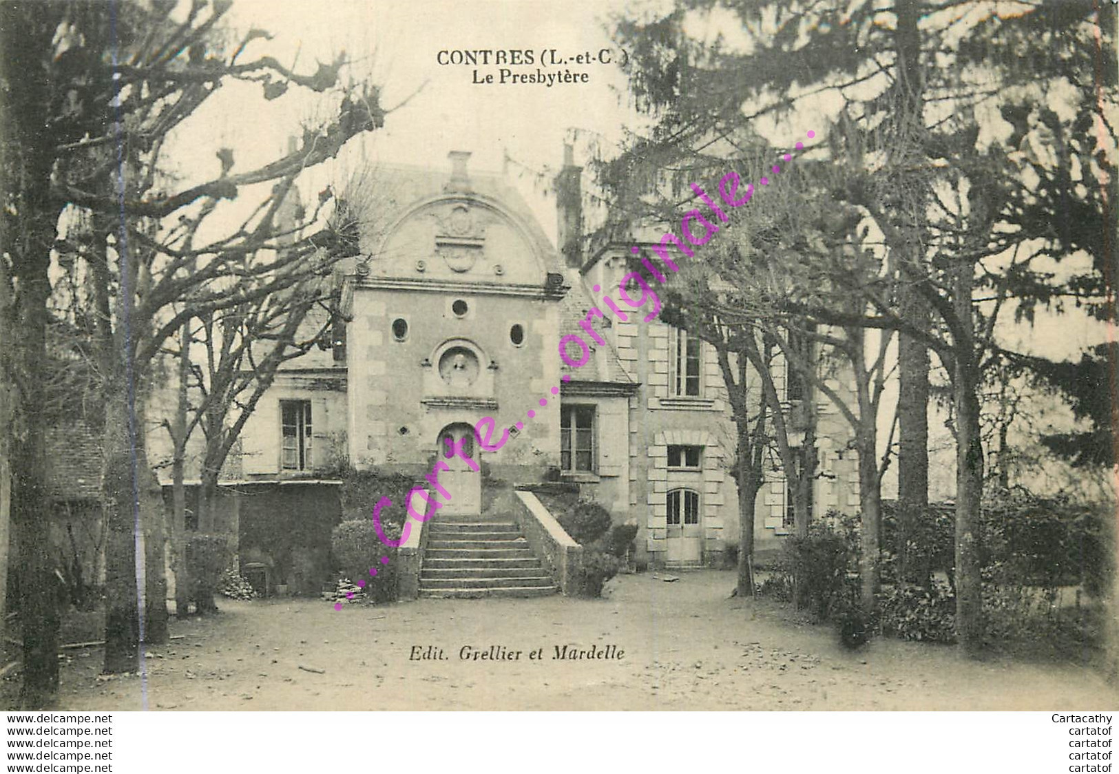 41.  CONTRES .  Le Presbytère . - Contres