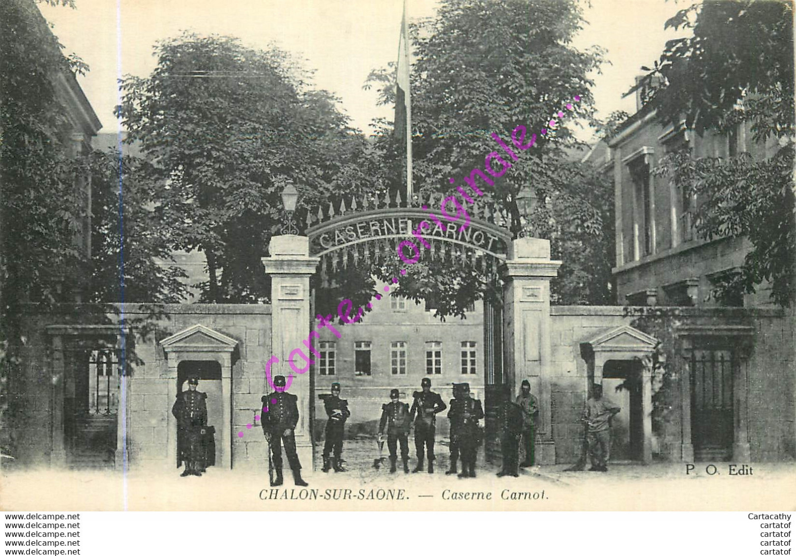 71. CHALON SUR SAONE .  Caserne Carnot . - Chalon Sur Saone