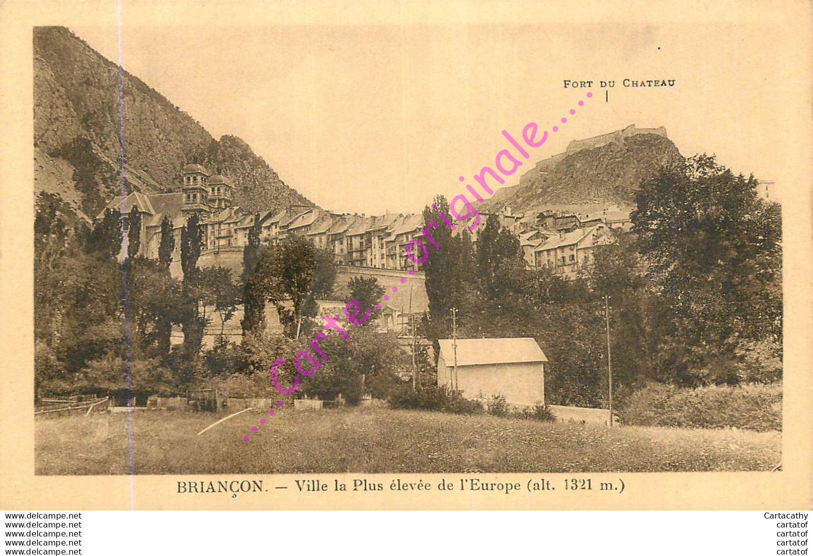 05.  BRIANCON .  Ville La  Plus élevée D'Europe . - Briancon