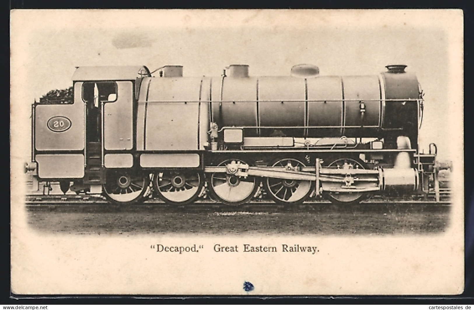 Pc Decapod Great Eastern Railway, Englische Eisenbahn  - Trains