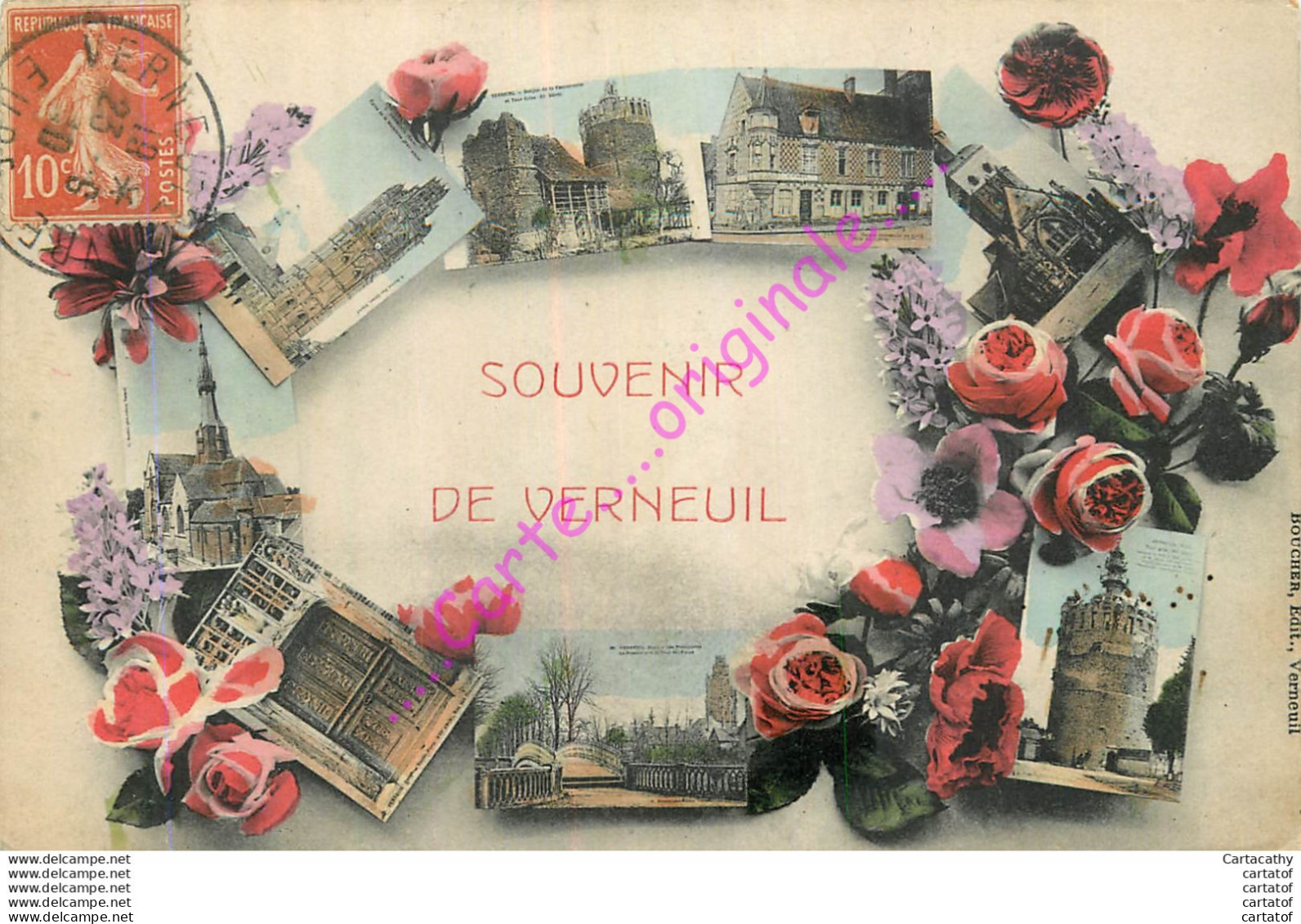 27.  SOUVENIR  DE  VERNEUIL . - Verneuil-sur-Avre