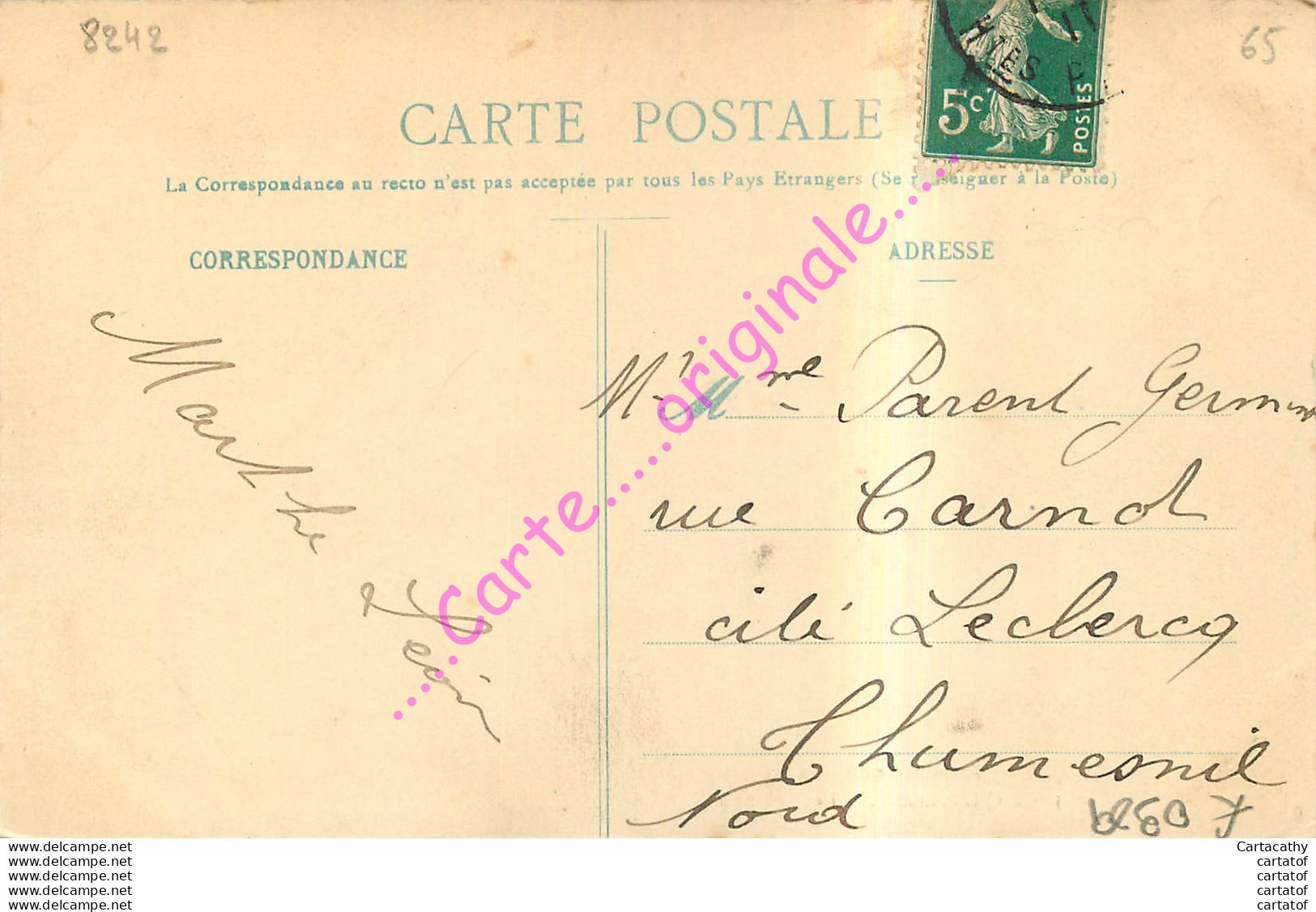 65.  LOURDES .  Les Robinets .  CPA Animée . - Lourdes