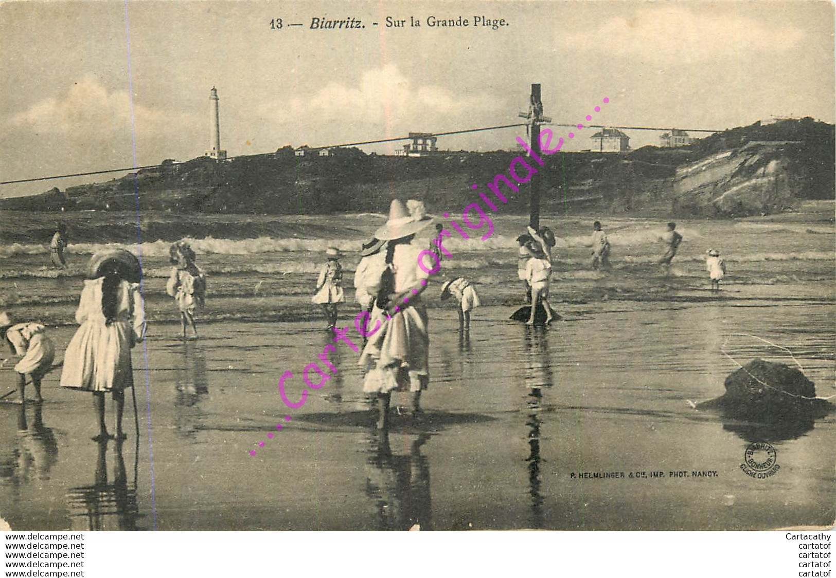 64.  BIARRITZ .  Sue La Grande Plage . - Biarritz