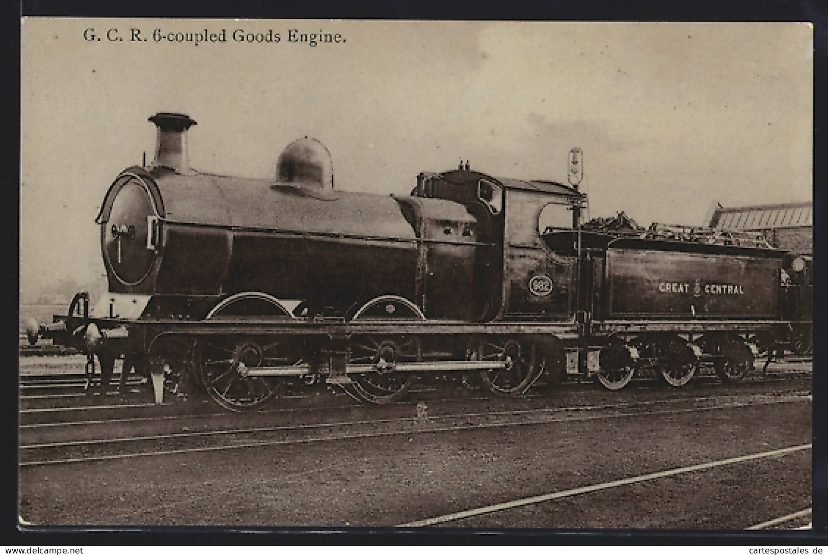 Pc G. C. R. 6-coupled Goods Engine, Englische Eisenbahn  - Treinen