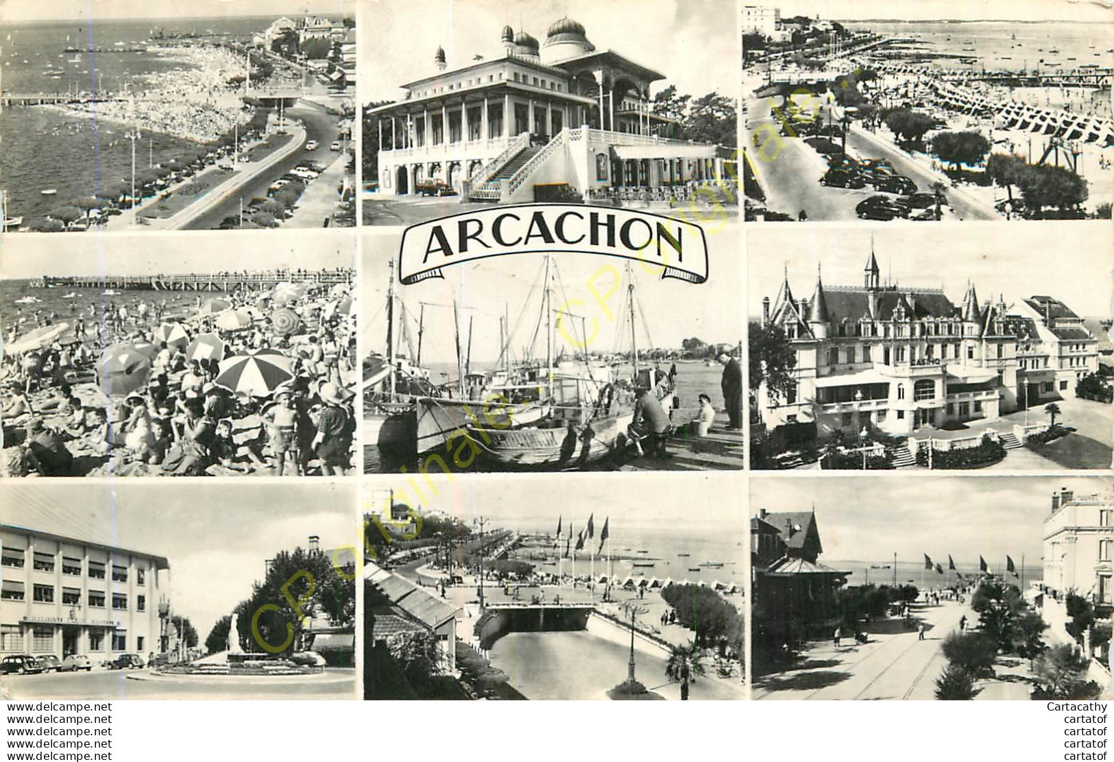 33.  ARCACHON .  CP Multivues . - Arcachon