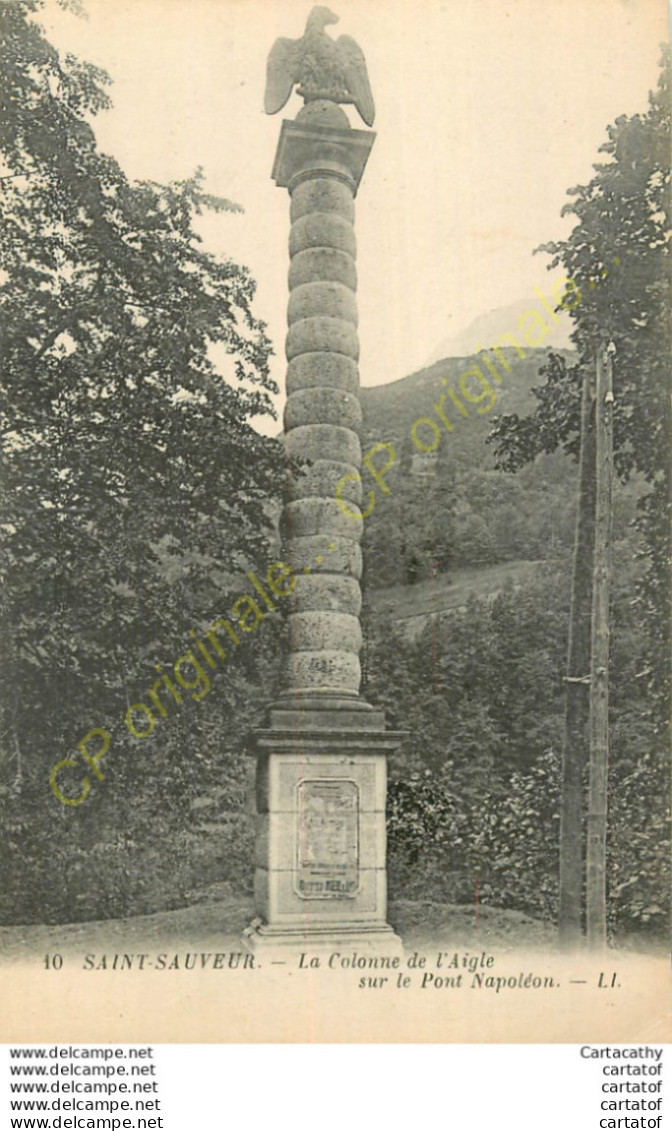 65.  SAINT SAUVEUR .  La Colonne De L'Aigle . - Andere & Zonder Classificatie